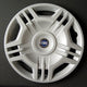 Kit di 4 copricerchi adattabili - per FIAT PUNTO Motion (seconda serie) Restyling '03 (LOGO BLU) - diametro 15"
