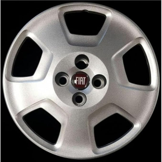 Kit di 4 copricerchi adattabili - per FIAT QUBO modello 2016 - diametro 15"
