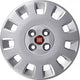 Kit di 4 copricerchi adattabili - per FIAT IDEA (LOGO ROSSO) - diametro 14"