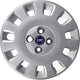 Kit di 4 copricerchi adattabili - per FIAT IDEA (LOGO BLU) - diametro 14"