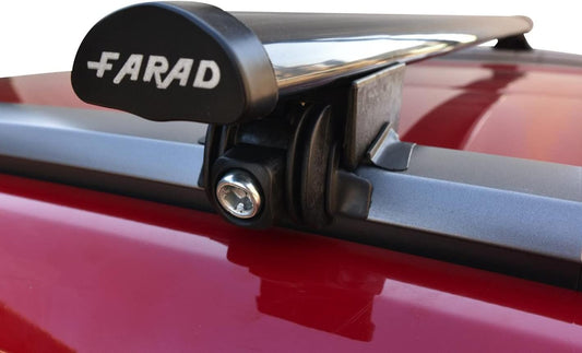 Barre portatutto Farad Iron 5 + Kit Sm per Dacia Bigster dal 2024 in poi con Corrimano Alto