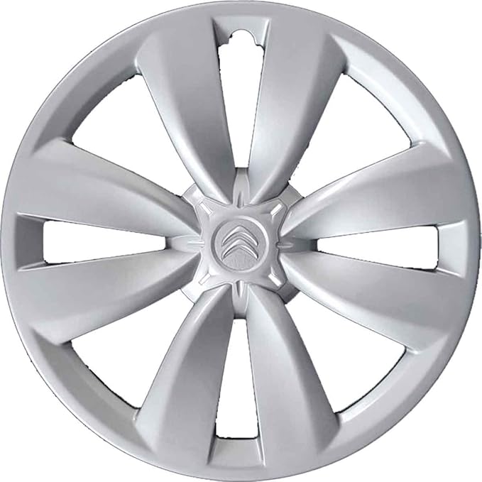 Set of 4 adaptable wheel trims - for CITROEN C3 - diameter 15"