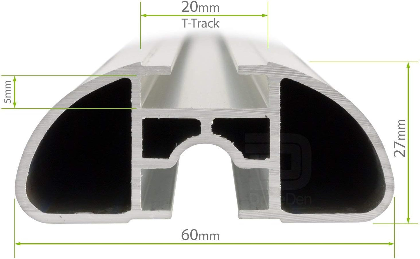 Barre portatutto BS + ALU compatibili con CITROEN E-C4 (5 porte) dal 2025 in poi, portapacchi in alluminio per auto senza railing sul tetto