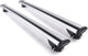 Barre portatutto SM + AERODYNAMIC GREY in alluminio compatibili con FIAT GRANDE PANDA dal 2025 in poi con corrimani alti railing aperti