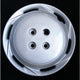Kit of 4 adaptable wheel covers - for FIAT PUNTO - diameter 13"