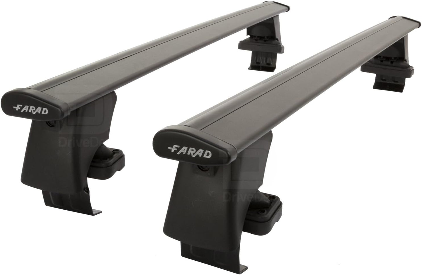 Barre portatutto BS + AERODYNAMIC BLACK compatibili con FORD EXPLORER ELECTRIC dal 2024 in poi, portapacchi in alluminio per auto senza railing sul tetto
