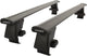 Barre portatutto BS + AERODYNAMIC BLACK compatibili con FORD EXPLORER ELECTRIC dal 2024 in poi, portapacchi in alluminio per auto senza railing sul tetto