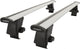 Barre portatutto BS + AERODYNAMIC GREY compatibili con DFSK GLORY 500 dal 2024 in poi, portapacchi in alluminio per auto senza railing sul tetto