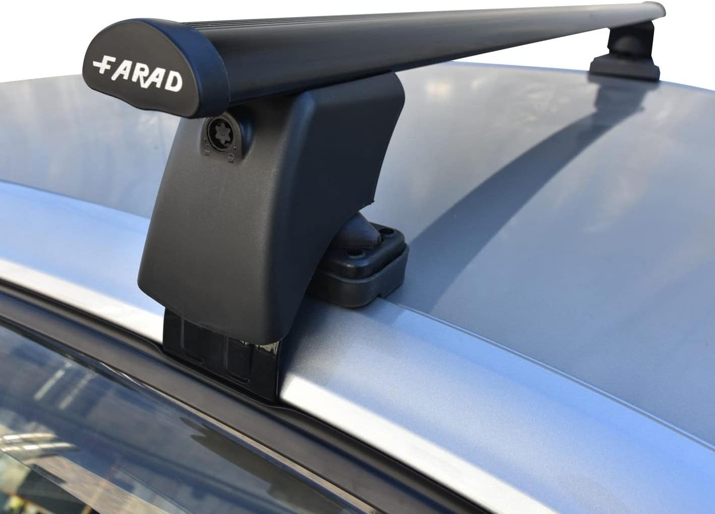 Barre portatutto BS + IRON5 compatibili con CITROEN E-C4 (5 porte) dal 2025 in poi, portapacchi in acciaio per auto senza railing sul tetto