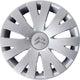 Set of 4 adaptable wheel trims - for CITROEN Xsara Picasso - 15" diameter - with chrome logo