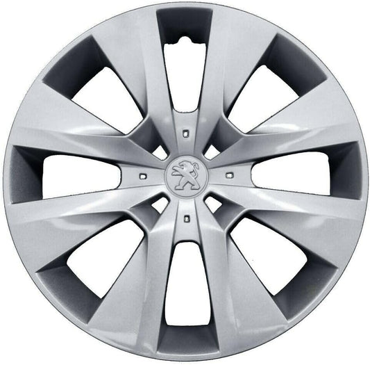 Kit di 4 copricerchi adattabili - per PEUGEOT 208  - diametro 15"