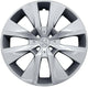 Kit di 4 copricerchi adattabili - per PEUGEOT 208  - diametro 15"
