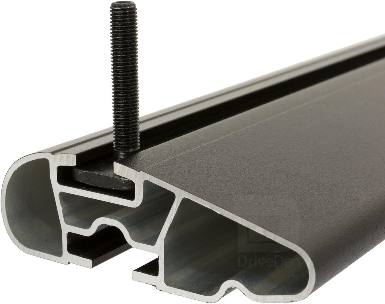 Barre portatutto BS + AERODYNAMIC BLACK compatibili con CITROEN C3 AIRCROSS dal 2025 in poi, portapacchi in alluminio per auto senza railing sul tetto