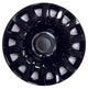 Kit di 4 copricerchi compatibili con FIAT 500L modello 2012 (NERO LUCIDO) - diametro 16"