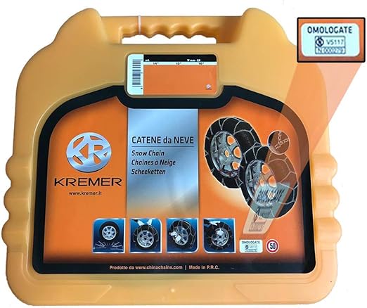 Catene da neve 7mm - Gruppo 14 - Misura 285/30 R20 - OMOLOGATE ONorm 5117, TUV, GS