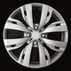 Kit di 4 copricerchi compatibili con PEUGEOT 208  - diametro 15"