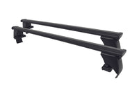 Barre Farad Aerodynamic Black 120cm + Kit BS 15-1* per Toyota Yaris (Xp10) dal 1999-2005 (3 porte) con Tetto Standard