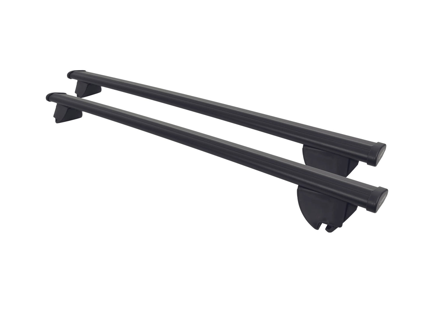 Barre Farad Aerodynamic Black 120cm + Kit Hilo per Kia Optima Sw dal 2016-2019 (5 porte) con Corrimano Basso