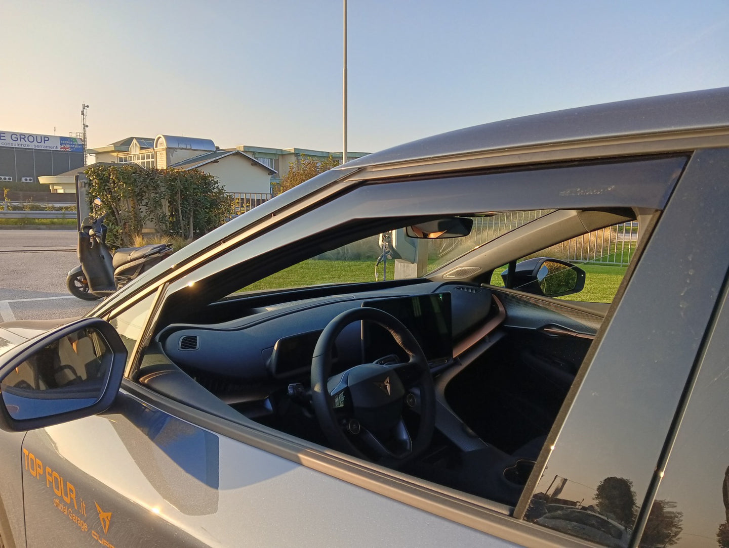 Deflettori D'Aria FARAD Per ALFA ROMEO 147 5 Porte 2001 - 2 Pezzi, Colore Fumo, Antivento - Foto 2