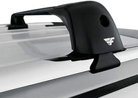 Barre Farad Compact 90-80 Black + Kit LX2 per Mercedes Gla (X156) dal 2014-2020 (5 porte) con Corrimano Basso