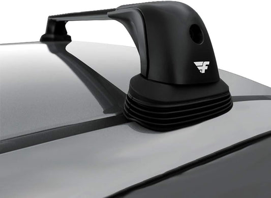 Barre Farad Compact 90-80 Black + Kit PR8 per Bmw 1 - E81 dal 2004-2011 (3 porte) con Tetto Standard