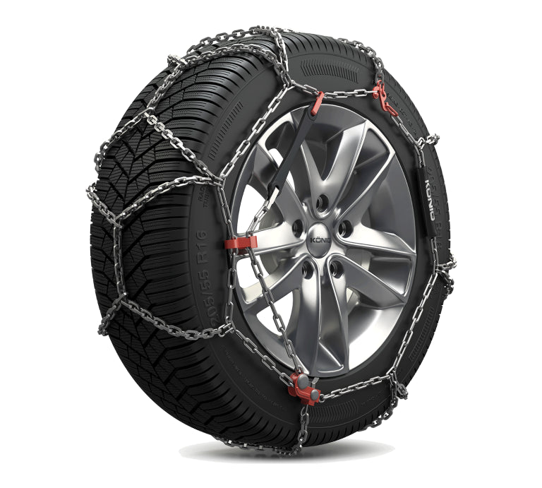 Catene da neve König CB-12 -  Misura 165/55-R15 - OMOLOGATE Ö-Norm V5117-EN 16662-1
