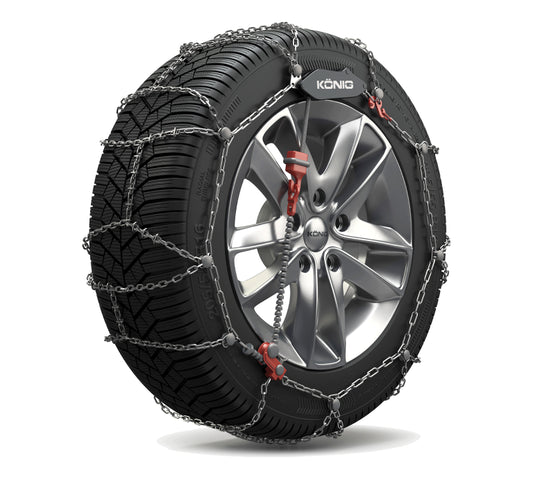 Catene da neve König CL-10 -  Misura 195/65-13 - OMOLOGATE Ö-Norm V5117-EN 16662-1