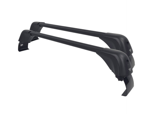 Barre Farad Compact 90-80 Black + Kit SX1 per Volkswagen Golf 8 dal 2020> (5 porte) con Tetto Standard