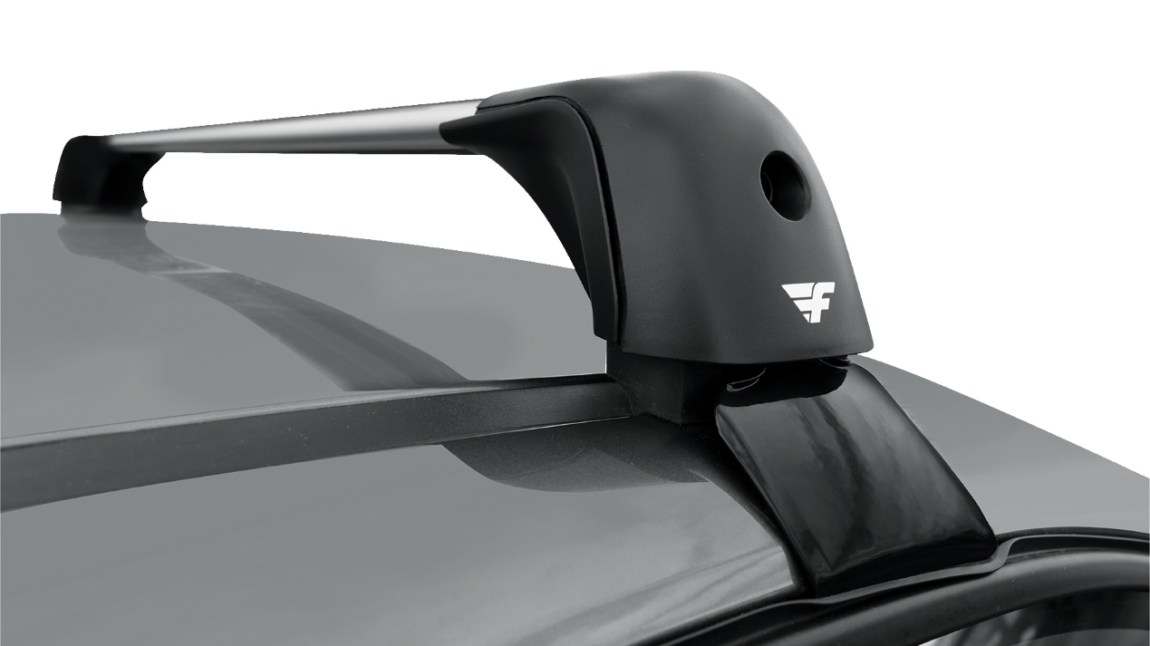 Barre Farad Compact 90-80 Grey + Kit SX1 per Volkswagen Golf 7 dal 2012-2019 (5 porte) con Tetto Standard