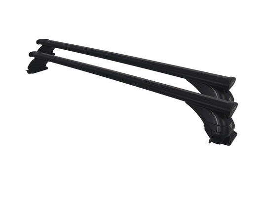 Barre Farad Aerodynamic Black 110cm + Kit HX1 + Kit Link per Volvo Xc90 dal 2015> (5 porte) con Corrimano Alto