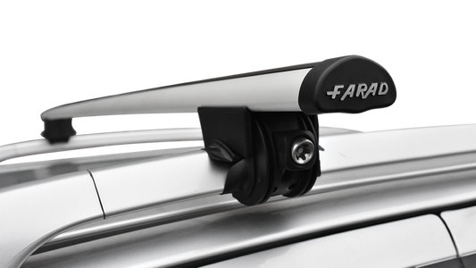 Barre Farad Iron 3 Long + Kit SM 02 per Peugeot 1007 dal 2005-2009> (5 porte) con Corrimano Alto