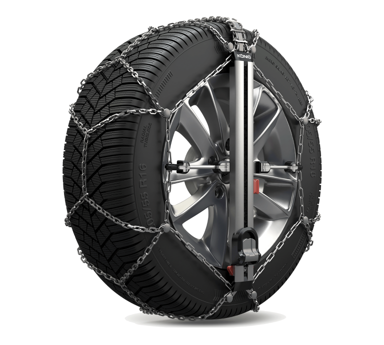 Catene da neve König Easy Fit CU-9 -  Misura 175/60-15 - OMOLOGATE Ö-Norm V5117-EN 16662-1