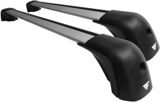 Barre Farad Compact 90-90 Grey + Kit HX1 per Audi A6 Allroad - C8 dal 2019> ( porte) con Corrimano Alto