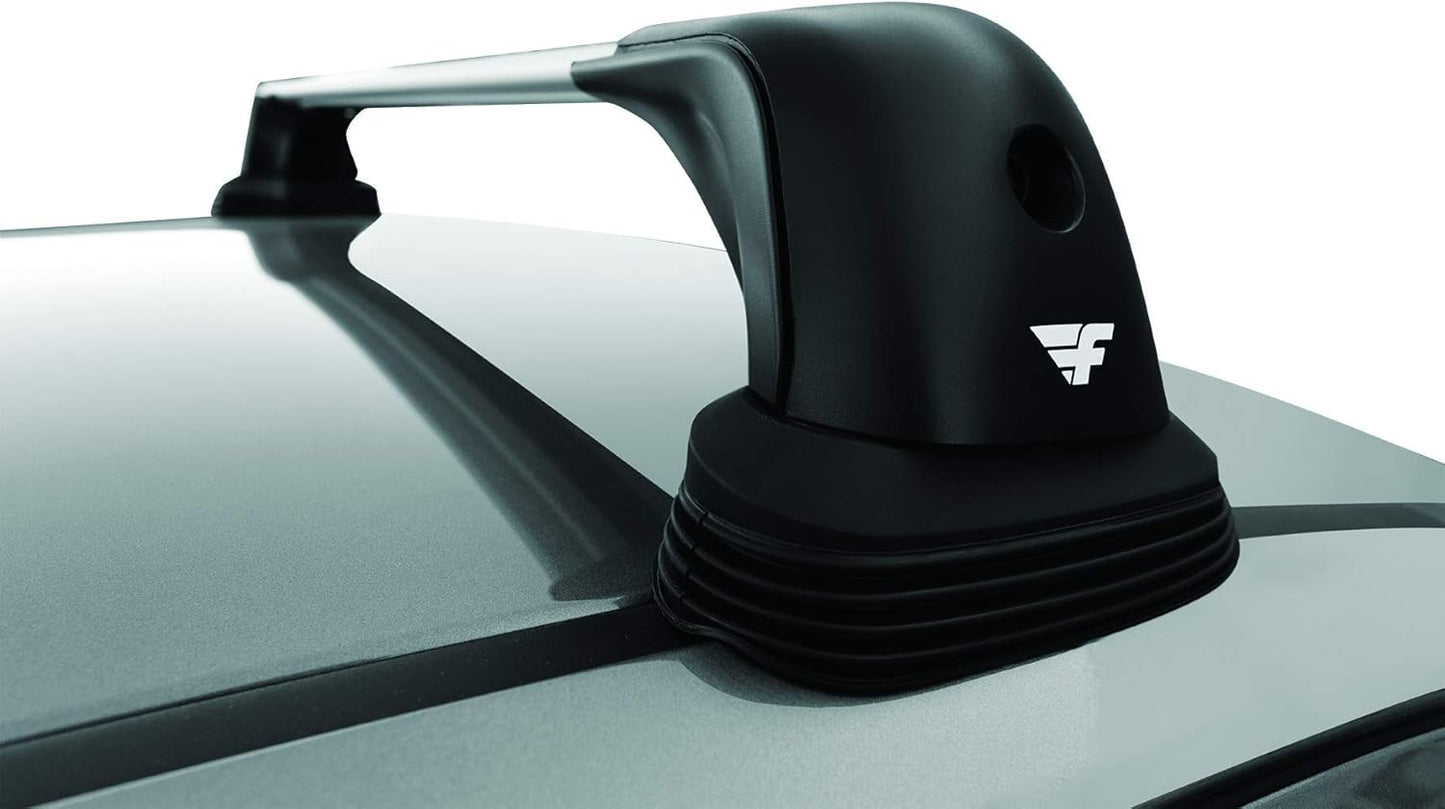 Barre Farad Compact 90-90 Grey + Kit PR8 per Bmw 3 - F30 dal 2012-2018 (4 porte) con Tetto Standard