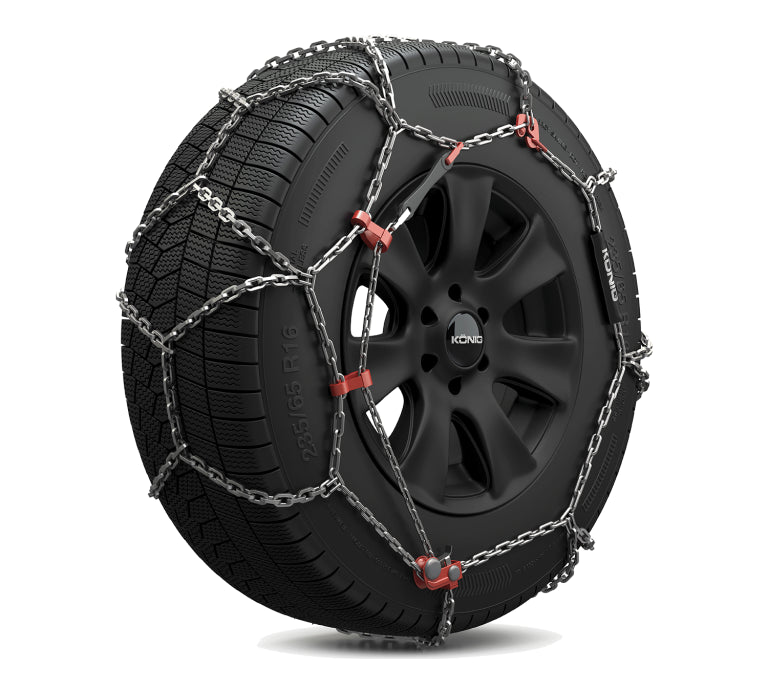 Catene da neve König XB-16 -  Misura 265/40-21 - OMOLOGATE Ö-Norm V5117-EN 16662-1