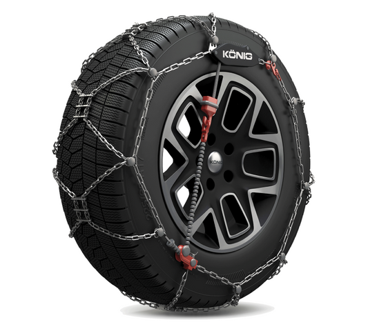 Catene da neve König XG-CROSS -  Misura 255/45-19 - OMOLOGATE Ö-Norm V5117-EN 16662-1
