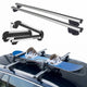 Barre Portatutto Farad Sime 120cm + Portasci ICEBERG per 4 paia di sci o 2 snowboard per Subaru Crosstex dal 2023> (5 porte) con Corrimano Alto