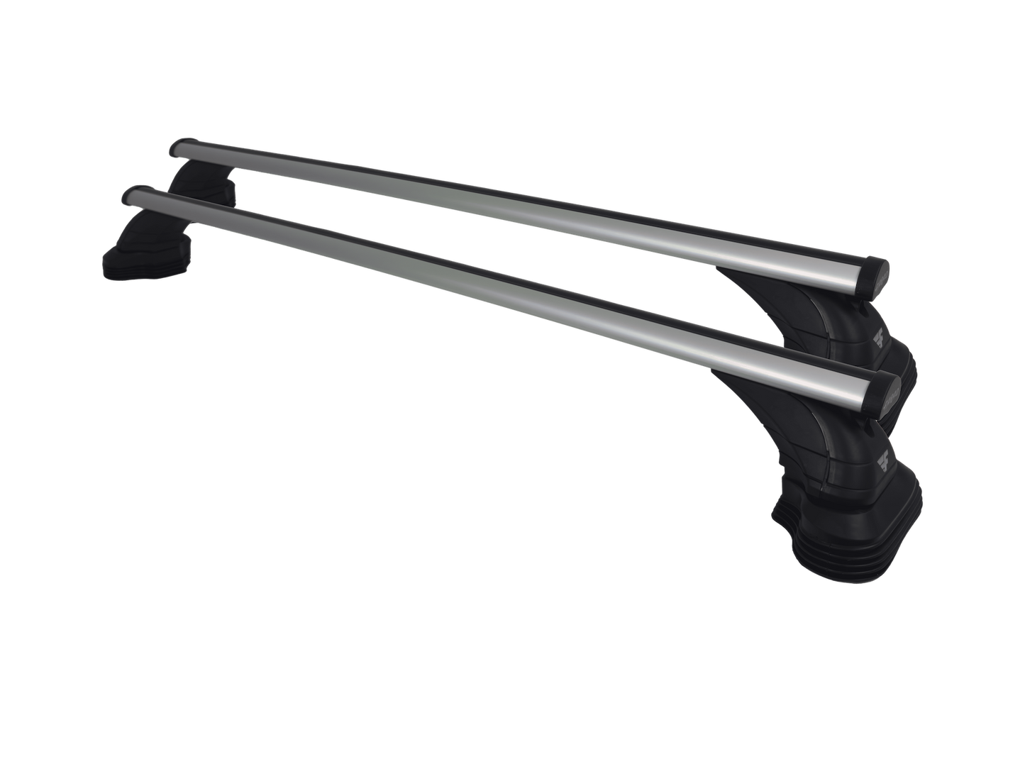 Barre Farad Aluminium 120cm + Kit PR15 + Kit Link per Audi Q7 dal 2015> (5 porte) con Corrimano Basso