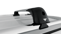 Barre Farad Aluminium 100cm + Kit HX1 + Kit Link per Audi A4 Avant - B7 dal 2005-2007 (5 porte) con Corrimano Alto