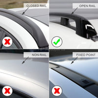 Barre Farad Aluminium 100cm + Kit HX1 + Kit Link per Audi A4 Avant - B7 dal 2005-2007 (5 porte) con Corrimano Alto