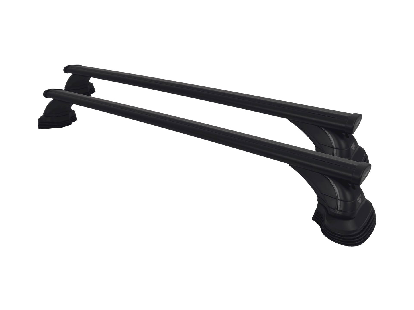 Barre Farad Aerodynamic Black 110cm + Kit PK1 + Kit Link per Chevrolet Orlando dal 2011> (5 porte) con Tetto Standard