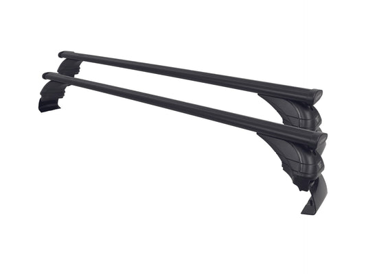 Barre Farad Aerodynamic Black 110cm + Kit SX9 + Kit Link per Alfa Tonale dal 2022> (5 porte) con Tetto Standard