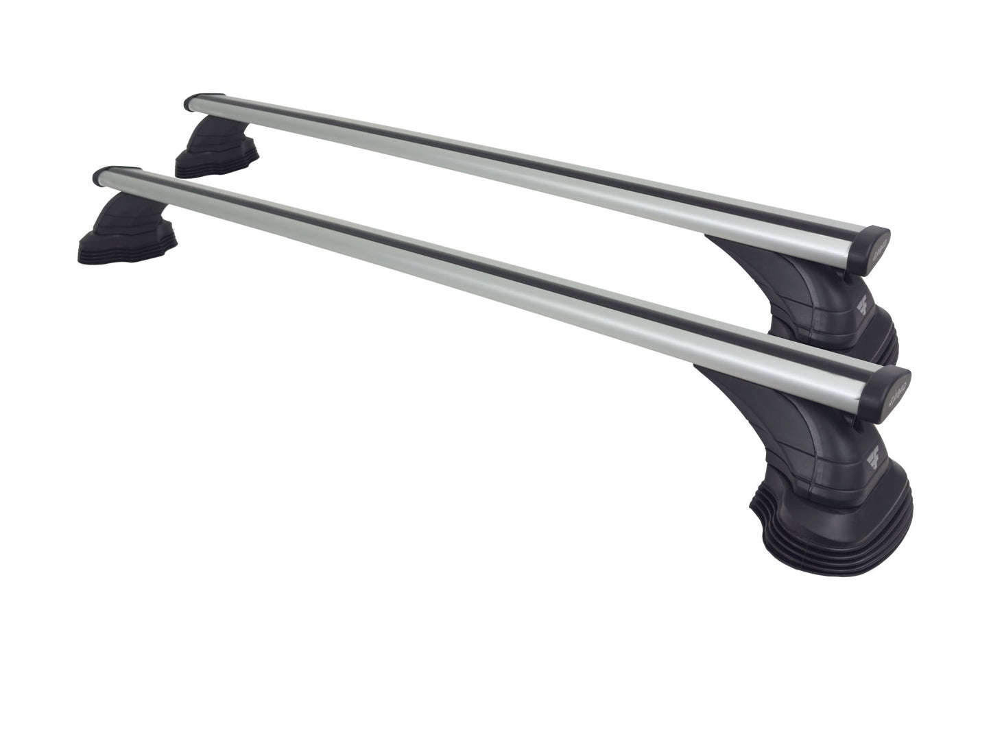 Barre Farad Aerodynamic Silver 110cm + Kit PK1 + Kit Link per Chevrolet Orlando dal 2011> (5 porte) con Tetto Standard