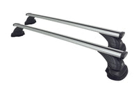 Barre Farad Aerodynamic Silver 100cm + Kit PR2 + Kit Link per Alfa Mito dal 2008-2018 (5 porte) con Tetto Standard