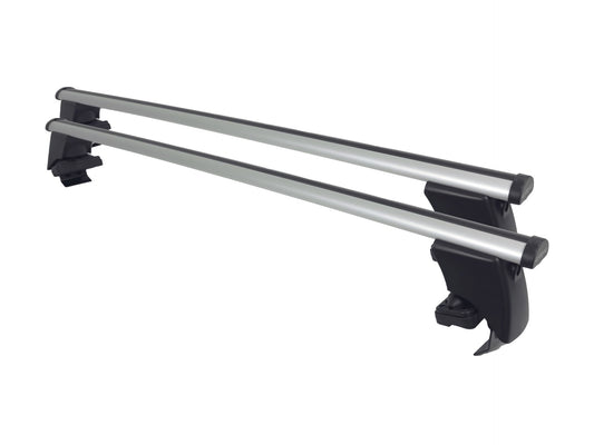 Barre Farad Aluminium 120cm + Kit BS 184-2 per Toyota Yaris Cross dal 2021> (5 porte) con Tetto Standard