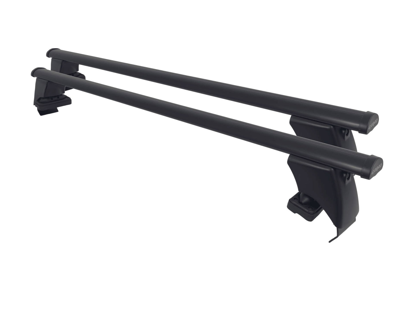 Barre Farad Iron 2 140cm + Kit BS 96-2 per Volkswagen Touareg dal 2010-2017 (5 porte) con Tetto Standard