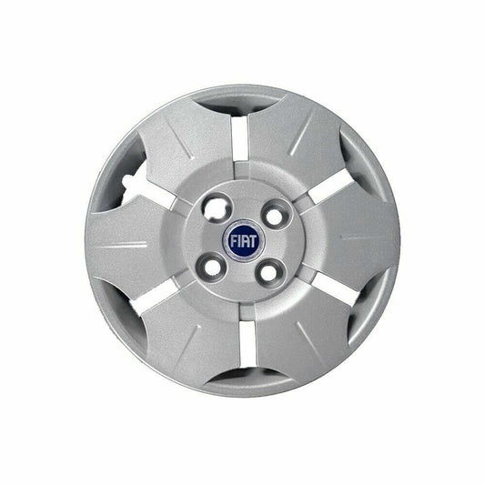 Kit di 4 copricerchi adattabili - per FIAT PANDA VAN 2004 (LOGO BLU) - diametro 13"