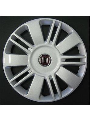 Kit di 4 copricerchi adattabili - per FIAT SEDICI modello 2006 (LOGO ROSSO)  - diametro 16"